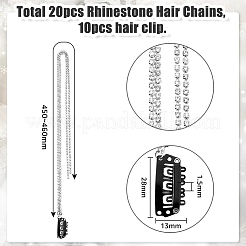 2 confezione da 2 fermagli per capelli in ferro a scatto&nbsp;PHAR-HY0001-01