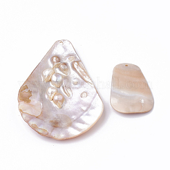 Süßwasser Shell große Anhänger&nbsp;SHEL-Q019-001