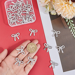 24 Stück Legierung mit Strass-Anhänger&nbsp;FIND-ME0001-03P