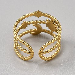 Verstellbare Manschettenfingerringe aus Legierung&nbsp;RJEW-WH0014-21B