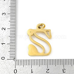 Ciondoli in acciaio inox 304&nbsp;LS-STAS-R137-01G-Z