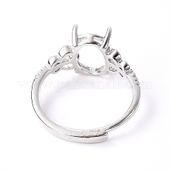 Verstellbare Messingfingerring-Komponenten&nbsp;KK-L193-08P