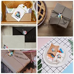 Wort danke tränenrollenaufkleber&nbsp;DIY-B031-04A