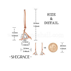 Boucles d'oreilles avec pendentif en laiton&nbsp;JE722B-1