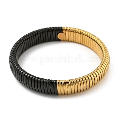 Bracciale a catena piatta in acciaio inossidabile 304&nbsp;BJEW-B076-01BG