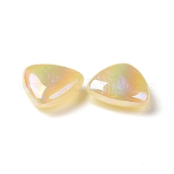 Perles acryliques placage irisé arc-en-ciel&nbsp;OACR-A010-11B