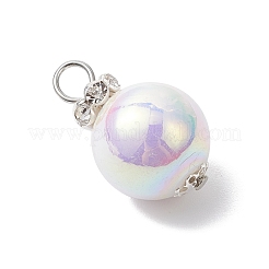 Nachahmung Perlen Acryl Anhänger&nbsp;PALLOY-JF04349-02