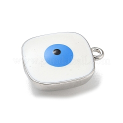 Emaille-Anhänger mit Zahnstangenbeschichtung aus Messing&nbsp;KK-G515-22P