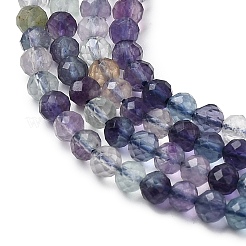 Natürlichen Fluorit Perlen Stränge&nbsp;G-RM250101-C5