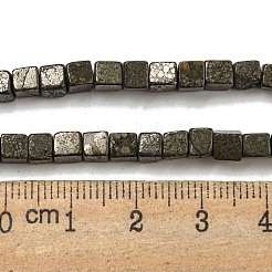 Natürliche Pyrit Perlen Stränge&nbsp;G-F631-K29