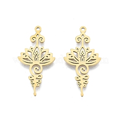 Pendentif en acier inoxydable 201 avec placage ionique (IP)&nbsp;X-STAS-B027-16G