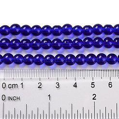 Chapelets de perles rondes en verre&nbsp;GLAA-I028-6mm-13