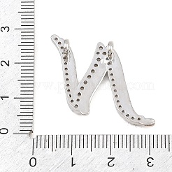 Pendentifs en laiton zircon cubique transparent&nbsp;CU-CBA8481-01P-N
