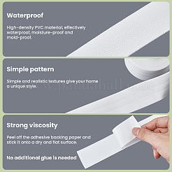 3.2 m wasserdichte selbstklebende PVC-Aufkleber zum Anbringen einer Fensterbank&nbsp;DIY-GF0013-23A