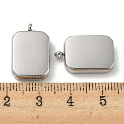 Pendenti in acciaio inossidabile 304 anti-ossidazione&nbsp;LS-STAS-L022-021P
