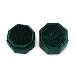 Scatole per anelli in velluto&nbsp;VBOX-WH0009-01