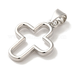 Pendentifs de placage en laiton&nbsp;KK-U027-20P