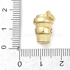 Pendentifs d'émail en laiton &nbsp;KK-U062-01A-G