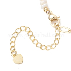 Armbänder aus Messing-Büroklammerketten&nbsp;BJEW-JB13492