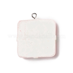 Pendentifs en résine opaque&nbsp;RESI-C021-01J