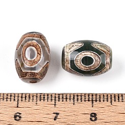 Tibetischen Stil dzi Perlen&nbsp;TDZI-N001-009