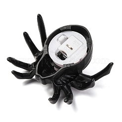 Figura decorativa de araña de resina de Halloween con luz LED y globo ocular aterrador&nbsp;AJEW-Z036-01A
