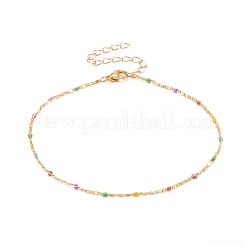 Bracelets de cheville en émail&nbsp;AJEW-AN00444