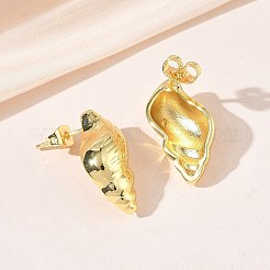 Boucles d'oreilles en laiton pour femmes&nbsp;EJEW-A167-02E-G