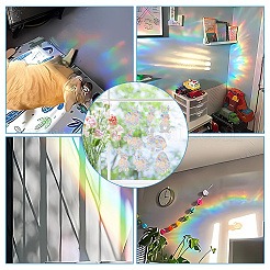 Adesivi in vetro pvc&nbsp;DIY-WH0449-57C