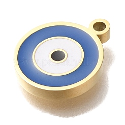 Ionenplattierung (IP) 304 Edelstahl Emaille Charms&nbsp;STAS-P371-075G