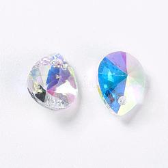 Facettierte K9-Glas-Strass-Anhänger&nbsp;RGLA-F053-A-001AB
