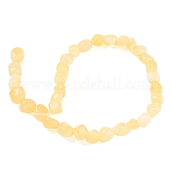 Fili di perline giada gialla naturale&nbsp;GG-CBA9392-16