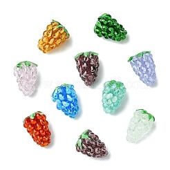 10pcs 10 Farben handgemachte Bunte Malerei-Perlen&nbsp;LAMP-CJ0002-77