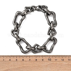 Armbänder aus massivem 304-Edelstahl für Damen und Herren&nbsp;BJEW-C148-03AS