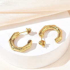 Pendientes de acero inoxidable 304 para mujer&nbsp;EJEW-K333-33G