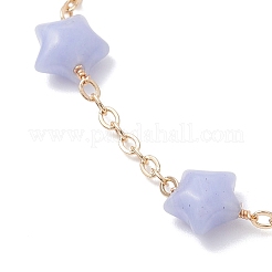 Bracciali con maglie di perline di pietre preziose miste naturali&nbsp;BJEW-JB12851