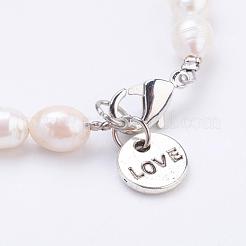 Süßwasserperlenarmbänder&nbsp;BJEW-JB03319