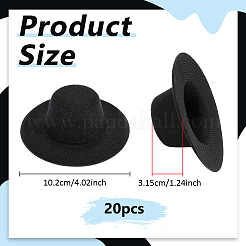Stoffhut zur Puppenherstellung&nbsp;DIY-WH0750-228