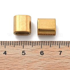 Ionenplattierung (IP) 304 Edelstahl-Schiebe-Charms&nbsp;STAS-R138-02G
