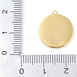 Pendentifs d'émail en laiton &nbsp;KK-L219-22G
