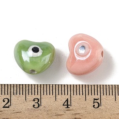 Perles en porcelaine manuelles&nbsp;PORC-B005-02