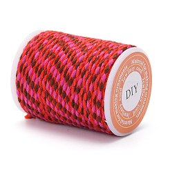 Cordón de polialgodón de 4 cabo con hilo metálico&nbsp;OCOR-Z003-D12