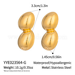 Ohrstecker aus 304 Edelstahl für Damen&nbsp;RZ5669-1