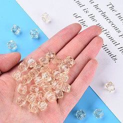 Perles en acrylique transparente&nbsp;MACR-S373-51B-B11