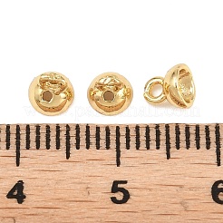 Fianzas de tapa de cuentas de latón&nbsp;KK-H292-41G