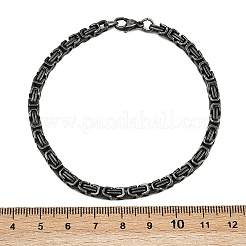 304 Edelstahl-Kettenarmbänder für Damen und Herren&nbsp;BJEW-Z143-31AS