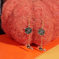 20pcs 10 Arten Halloween-Legierungs-Emaille-Anhänger&nbsp;ENAM-FP0002-91