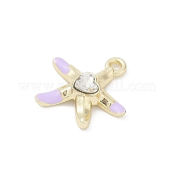 Pendentifs en strass d'émail d'alliage de placage de rack&nbsp;PALLOY-R151-41G-02