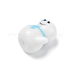 Decoraciones de exhibición Sonwman hechas a mano con lampwork&nbsp;LAMP-F043-14