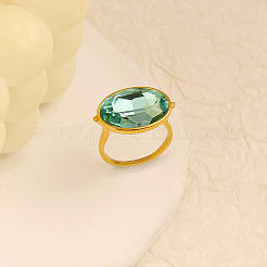Fingerringe aus 304 Edelstahl mit Zirkonia&nbsp;WGD8E49-01